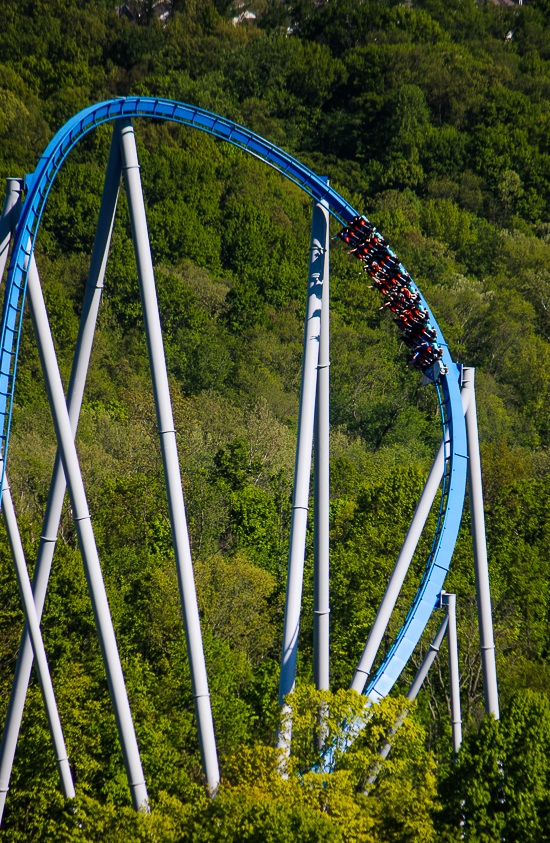 The Orion Rollercoaster at Kings Island, Kings island, Ohio