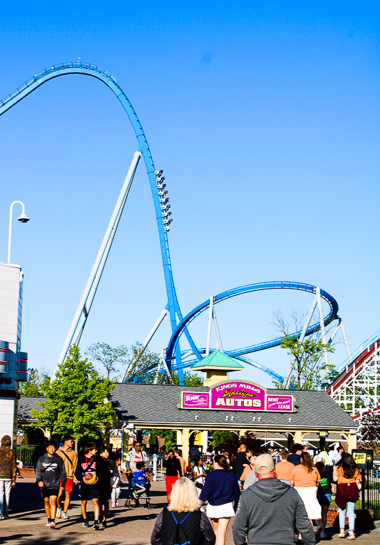 The Orion Rollercoaster at Kings Island, Kings island, Ohio