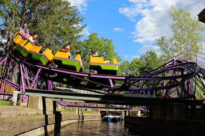 The Kozmo's Kurves at Knoebels Amusement Resort, Elysburg, Pennsylvania