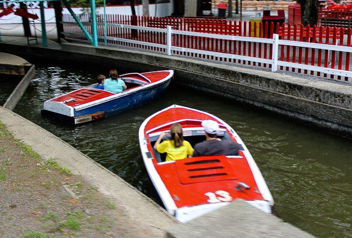 The Motor Boats at Knoebels Amusement Resort, Elysburg, Pennsylvania