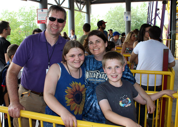 The Le Vampire Rollercoaster at La Ronde, Montreal, Quebec