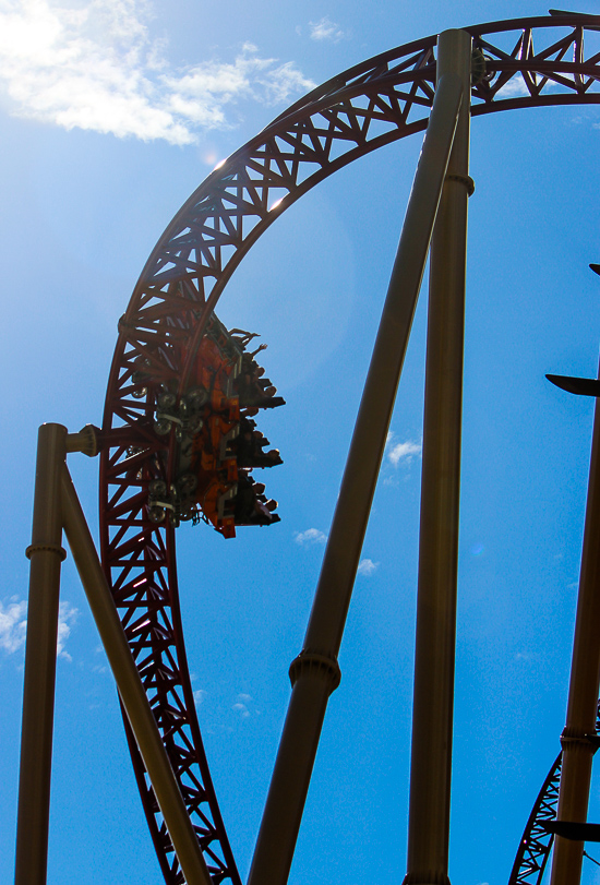 The Cannibal Roller Coaster at Lagoon Amusement Park, Farmington, Utah