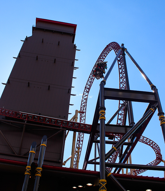 The Cannibal Roller Coaster at Lagoon Amusement Park, Farmington, Utah