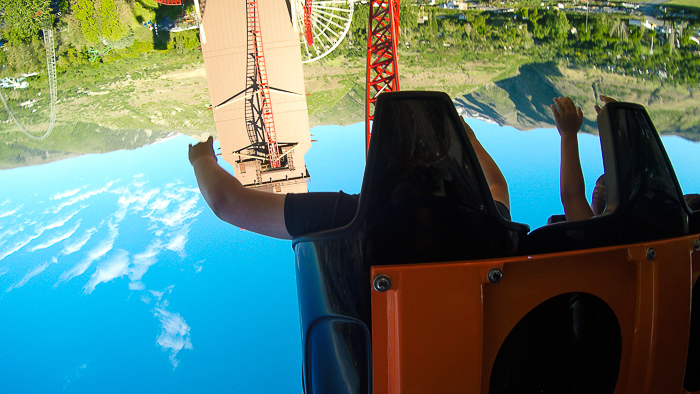 The Cannibal Roller Coaster at Lagoon Amusement Park, Farmington, Utah
