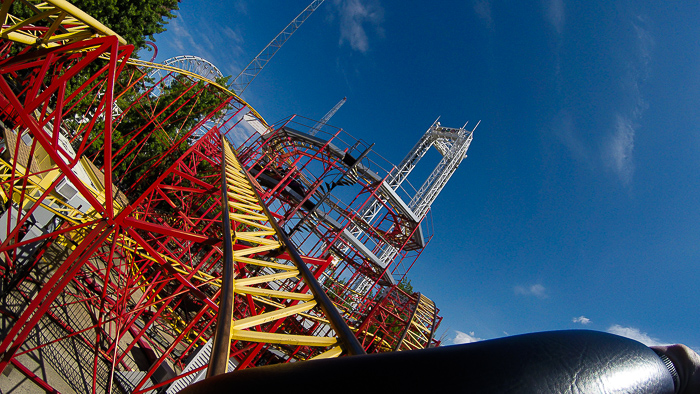 The Jet Star 2 Roller Coaster at Lagoon Amusement Park, Farmington, Utah