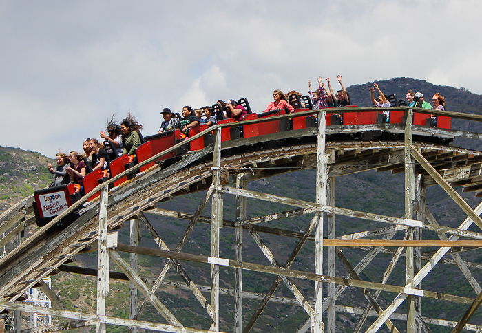 The Roller Coaster at Lagoon Amusement Park, Farmington, Utah