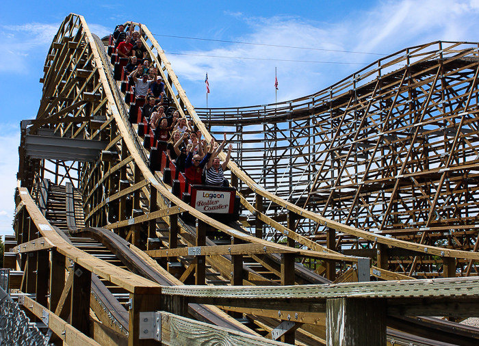 The Roller Coaster at Lagoon Amusement Park, Farmington, Utah