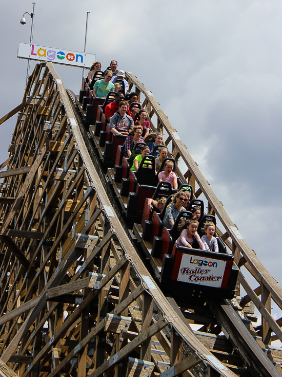 The Roller Coaster at Lagoon Amusement Park, Farmington, Utah