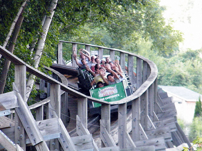 Boulder Dash Mountain Coaster at Lake Compounce, Bristol, Connecticut