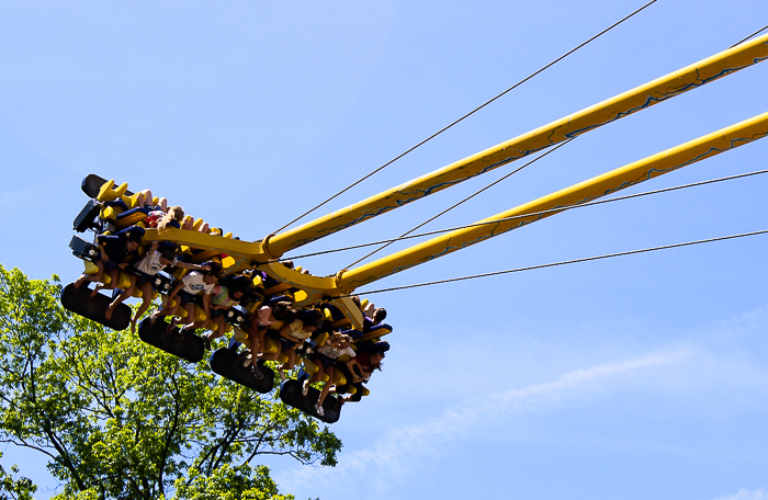 Thunder 'N Lightning at Lake Compounce Amusement Park, Bristol, Connecticut