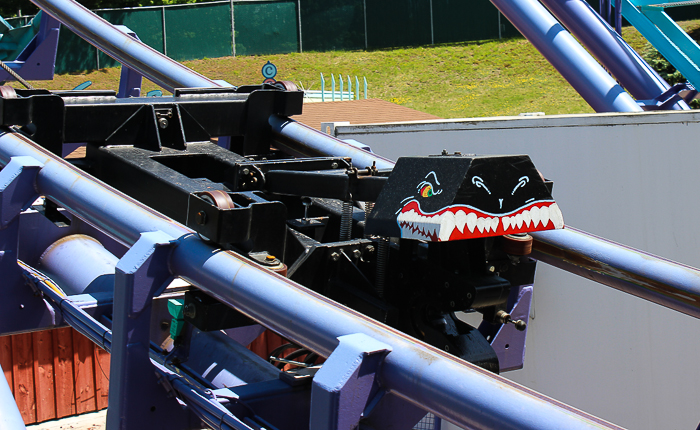 The Zoomerang Roller Coaster at Lake Compounce Amusement Park, Bristol, Connecticut
