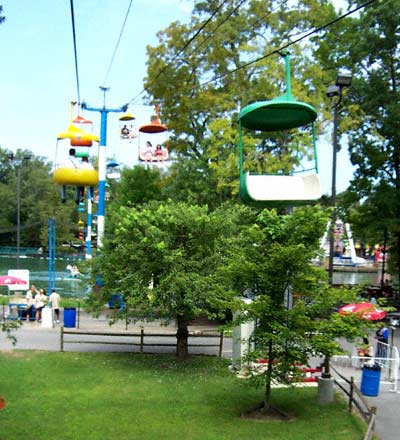 The Alpine Way Sky Ride at Lake Winnepesaukah, Rossville, Georgia