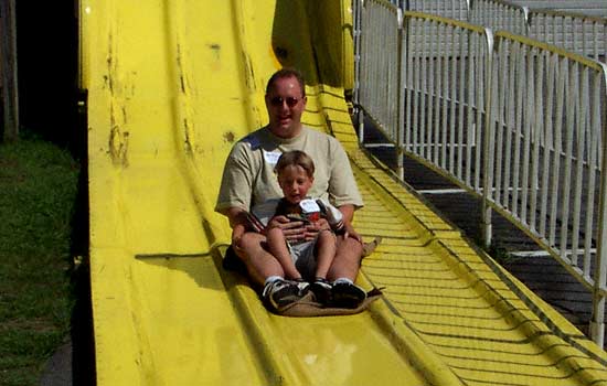 The Super Slide at Lake Winnepesaukah, Rossville, Georgia