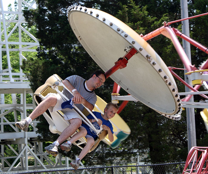 The Paratrooper at Lake Winnepesaukah Amusement Park, Rossville, Georgia