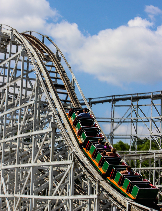 The Skyliner Roller Coaster at Lakemont Park and The Island Waterpark, Altoona, Pennsylvania