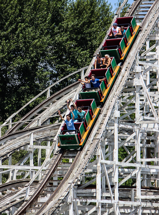 The Skyliner Roller Coaster at Lakemont Park and The Island Waterpark, Altoona, Pennsylvania