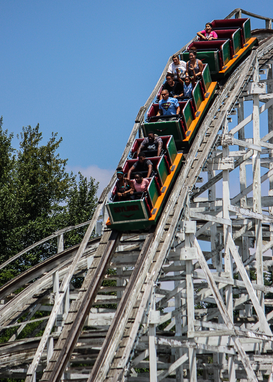 The Skyliner Roller Coaster at Lakemont Park and The Island Waterpark, Altoona, Pennsylvania