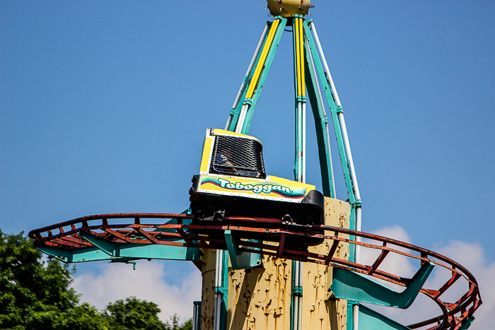 The Toboggan Roller Coaster at Lakemont Park and The Island Waterpark, Altoona, Pennsylvania