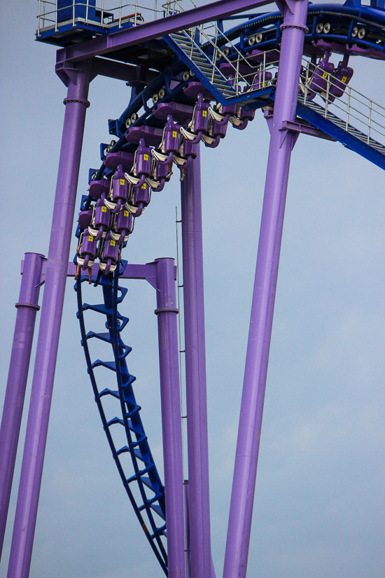 The Nopuko Sky Coaster at Lost Island Theme Park, Waterloo, Iowa