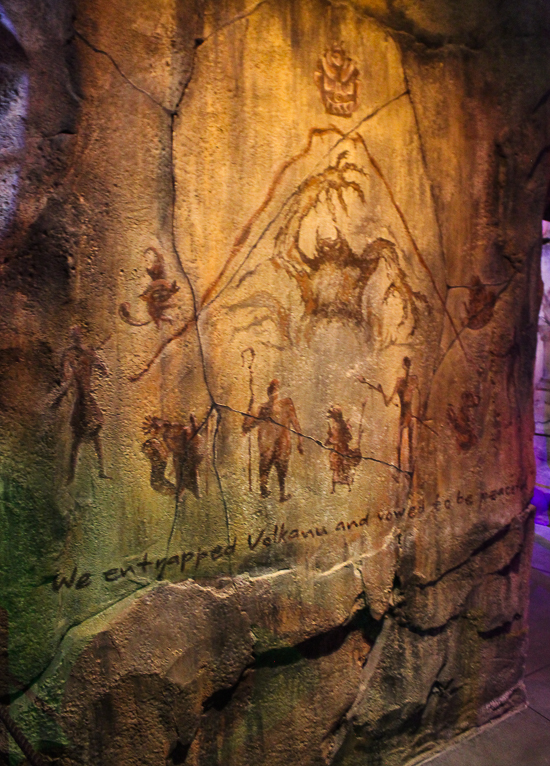 Volkanu:  Quest for the Golden Idol in The Mura Realm at Lost Island Theme Park, Waterloo, Iowa