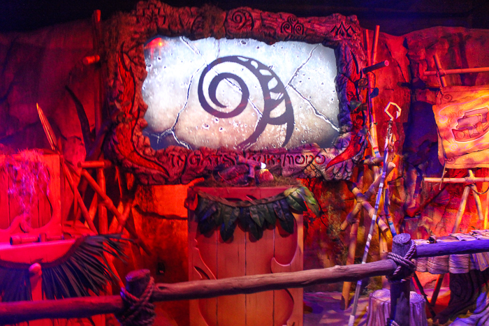 The Volkanu:  Quest for the Golden Idol in the Mura Realm at Lost Island Theme Park, Waterloo, Iowa