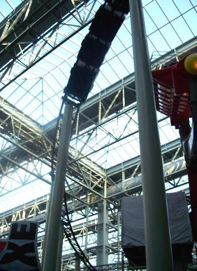 The Ripsaw Rollercoaster at The Park at Mall of America, Bloomington, Minnesota