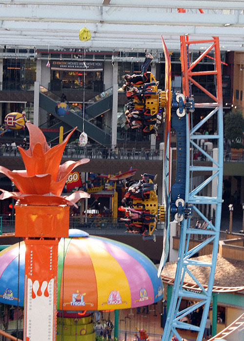 The Avatar The Last Airbender Rollercoaster at Nickelodeon Universe at the Mall of America, Bloomington, MN
