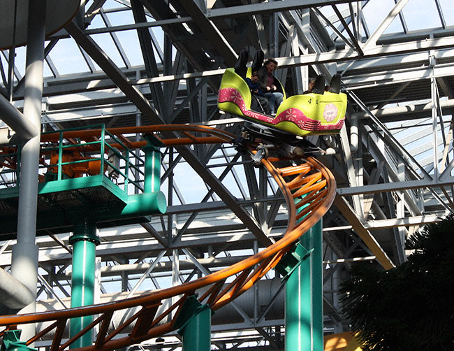 The Fairly Odd Parents Rollercoaster at Nickelodeon Universe at the Mall of America, Bloomington, MN
