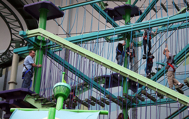 The Ghostly Gangplank at Nickelodeon Universe at the Mall of America, Bloomington, MN