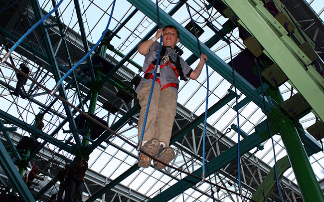 The Ghostly Gangplank at Nickelodeon Universe at the Mall of America, Bloomington, MN