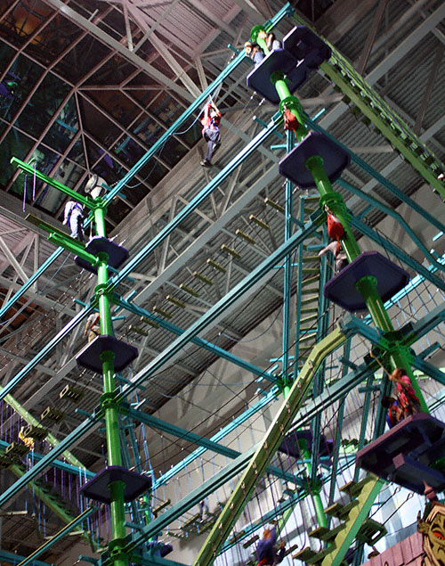 The Ghostly Gangplank at Nickelodeon Universe at the Mall of America, Bloomington, MN