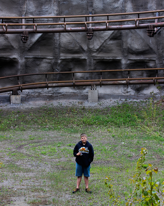 The Dragon Mountain Rollercoaster at Marineland of Canada, Niagara Falls, Ontario
