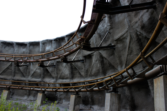 The Dragon Mountain Rollercoaster at Marineland of Canada, Niagara Falls, Ontario