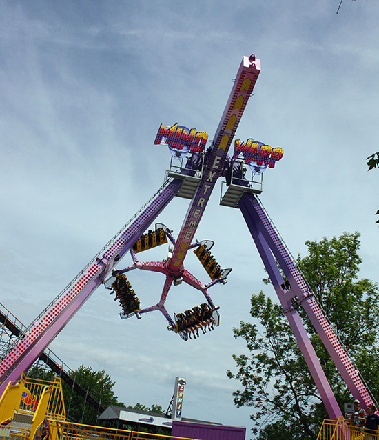 The Mind Warp Extreme at Martin's Fantasy Island Amusement Park, Grand Island, New York