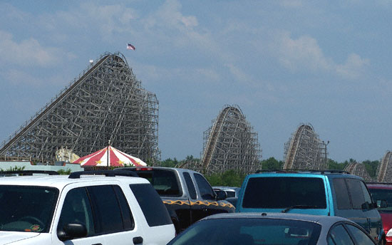Shivering Timbers Rollercoaster at Michigan's Adventure, Muskegon, MI
