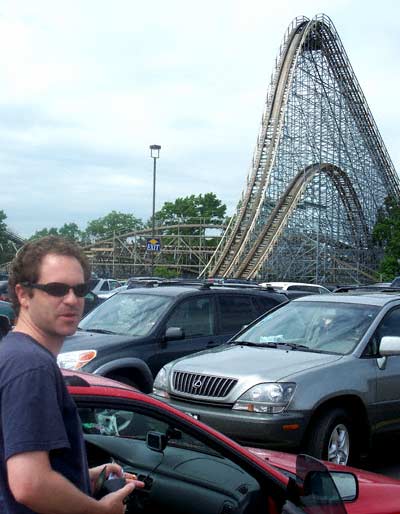 Hades Rollercoaster at Mt. Olympus Water & Theme Park, Wisconsin Dells, Wisconsin