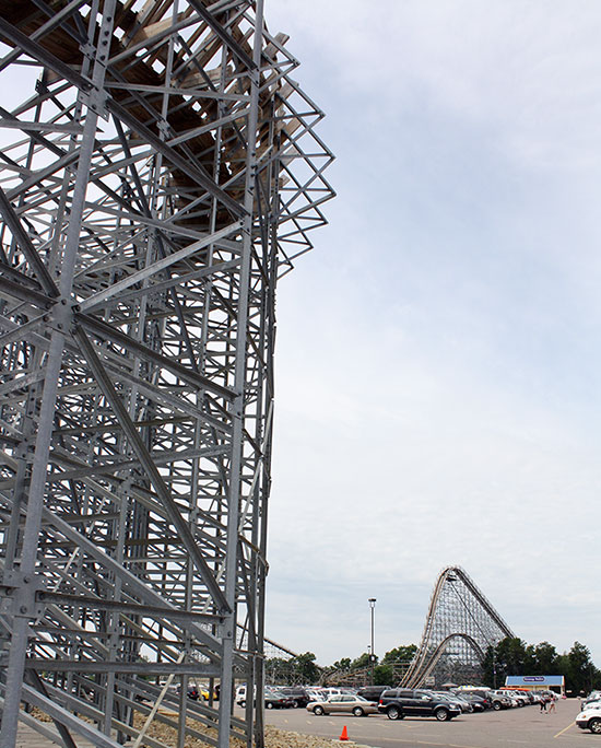 Hades Rollercoaster at Mount Olympus,Wisconsin Dells, Wisconsin