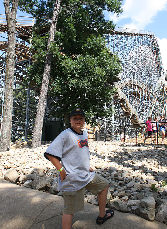 Hades Roller Coaster at Mount Olympus Water & Theme Park, Wisconsin Dells, Wisconsin