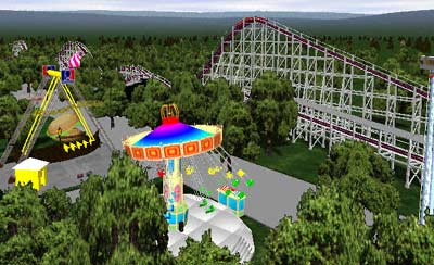 The Miracle Strip Starliner Defunct No Limits Rollercoaster