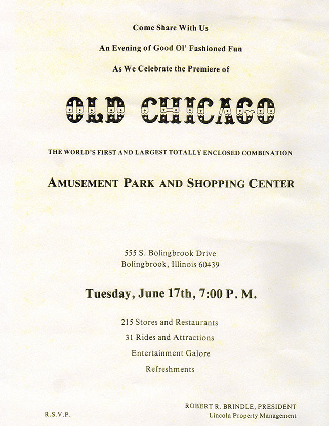 Old Chicago, Bolingbrook, Illinois