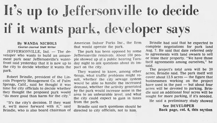 Old Chicago Shopping Center & Amusement Park, Bolingbrook Illinois