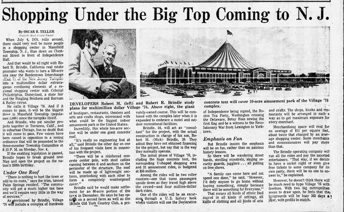 Old Chicago Shopping Center & Amusement Park, Bolingbrook Illinois