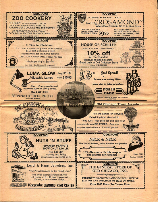 Old Chicago Shopping Center & Amusement Park, Bolingbrook Illinois