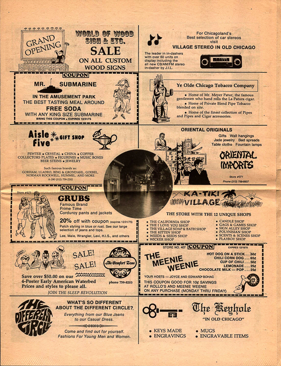 Old Chicago Shopping Center & Amusement Park, Bolingbrook Illinois