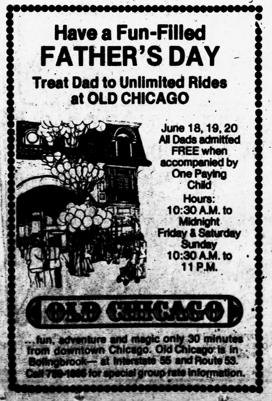 Old Chicago Shopping Center & Amusement Park, Bolingbrook Illinois