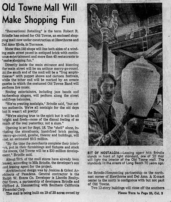 Old Chicago Shopping Center & Amusement Park, Bolingbrook Illinois