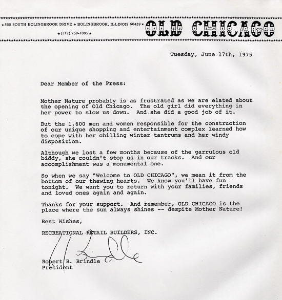 Old Chicago Shopping Center & Amusement Park, Bolingbrook Illinois