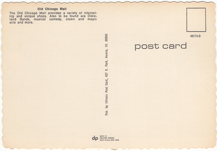 Old Chicago Shopping Center & Amusement Park, Bolingbrook Illinois