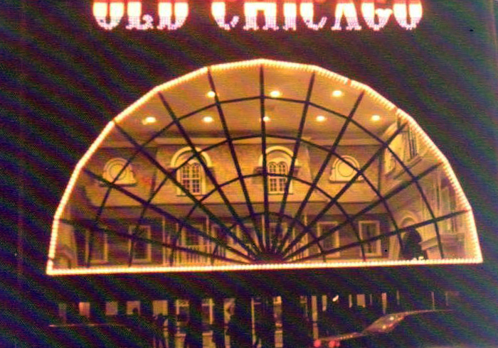 Old Chicago Shopping Center & Amusement Park in Bollingbrook, Illinois under construction