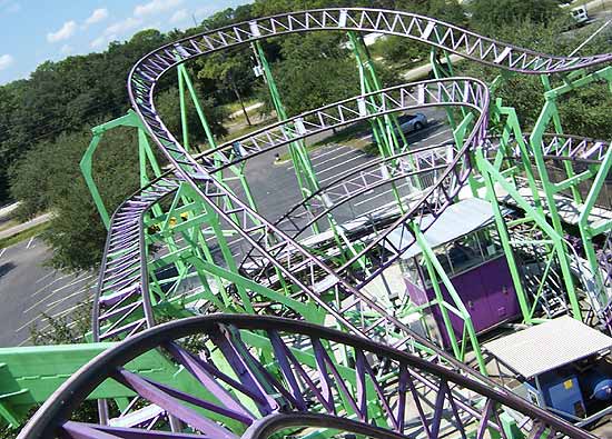 The Windstorm Rolelrcoaster @ Old Town, Kissimmee Florida